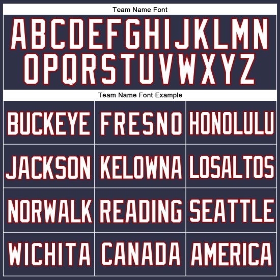 Maglia da baseball retrò autentica bianca e rossa personalizzata della Marina Militare