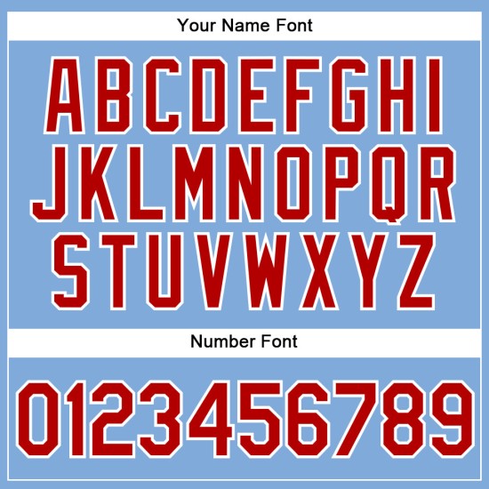 Maillot de baseball bleu authentique rouge-blanc personnalisé léger Maillot de baseball bleu authentique rouge-blanc personnalisé léger