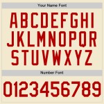 Maillot de baseball personnalisé rouge et blanc rétro crème authentique Maillot de baseball personnalisé rouge et blanc rétro crème authentique