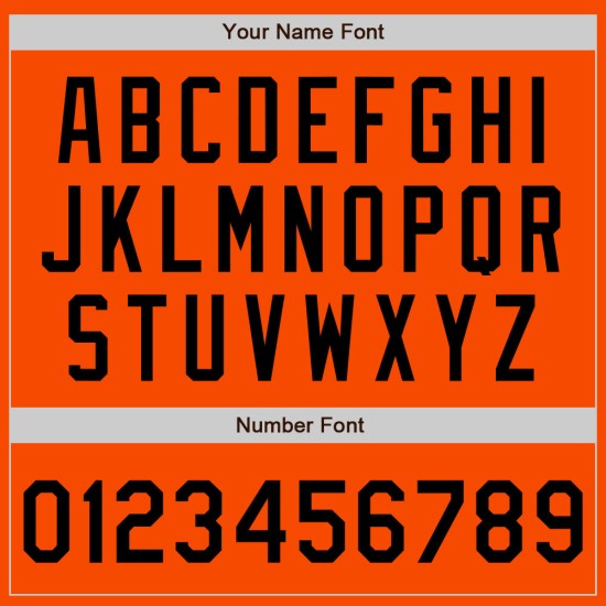 Maglia da baseball personalizzata autentica nera bicolore arancione