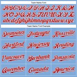 Maillot de baseball bleu authentique rouge-blanc personnalisé léger Maillot de baseball bleu authentique rouge-blanc personnalisé léger